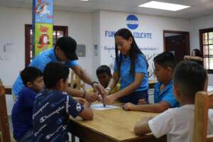 A youth-led workshop in progress