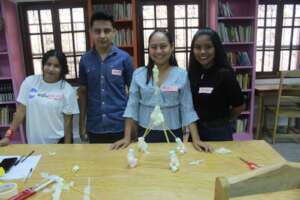 Teambuilding activities at the Youth Center