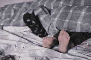 Click the fundraiser to put socks on these feet