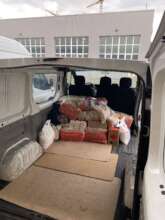 Delivery of aid to the Poltava region to a lonely