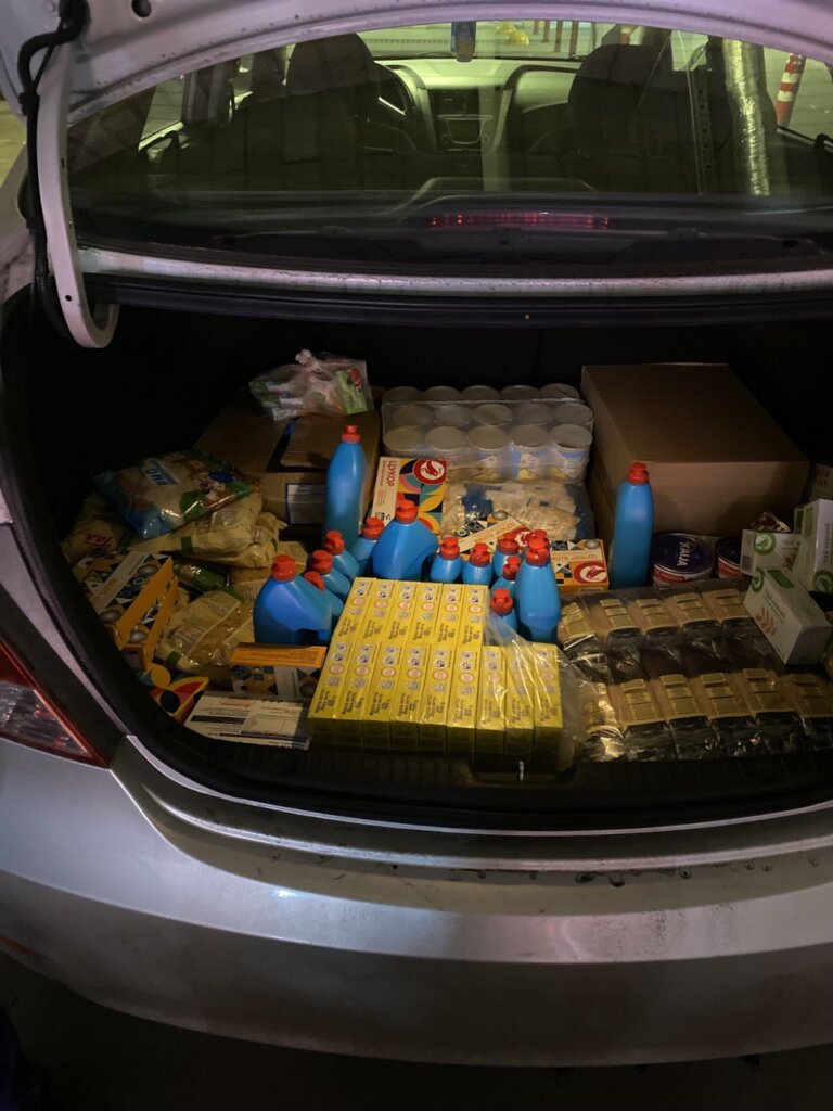 Humanitarian aid to lonely elderly people