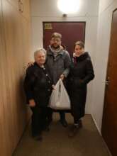 Grocery set for a single granny in Kiev