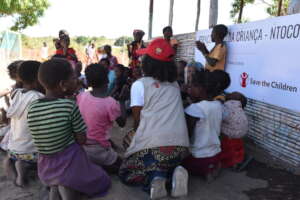 Children in Cabo Delgado, Mozambique