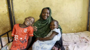 Rana* and family fled their home in Sudan