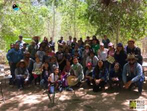 Reforestation campaing volunteers