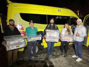 Delivery of Aid by Soleterre Staff