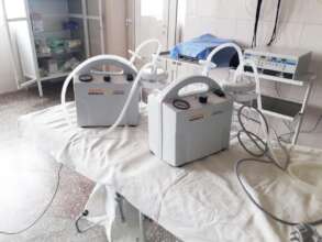 Equipment provided to a pediatric hospital