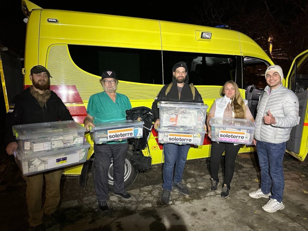 Soleterre's humanitarian workers
