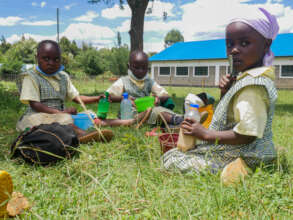 Lunch break for the littlest students