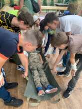 First aid for Ukrainian children