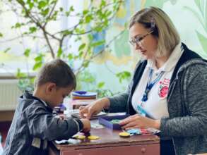 PSS Support for children in Ukraine (c) Caritas