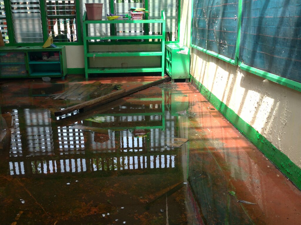Children's Education & Safety in Typhoon Rai Areas