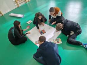 Romania youth at life skills session