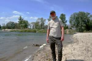 Oleksandr, on the shore of "Golden Bay"