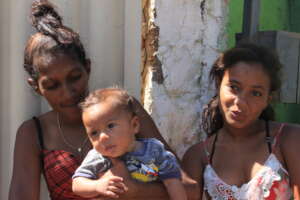 Cristina and her children hope for a better future