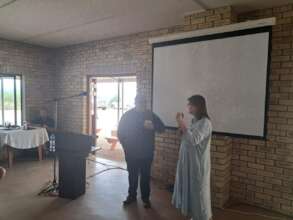 Bridget facilitates questions around the EIA