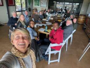 Chloe captures the mood at the Think-Tank Session.