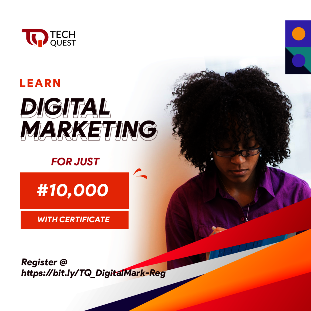 Digital Marketing Program 4 Nigerian Youths(DAMPY)