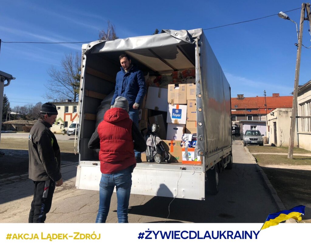 HELP for war refugees from Ukraine in Poland