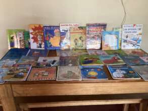 Books of all types for the kids