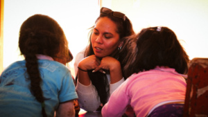 Teaching helping the kids