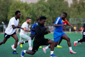 Warm Up, Football Session
