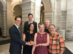 NYCAN Team with Nobel
