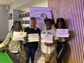 The SA Alumni join in the celebrations
