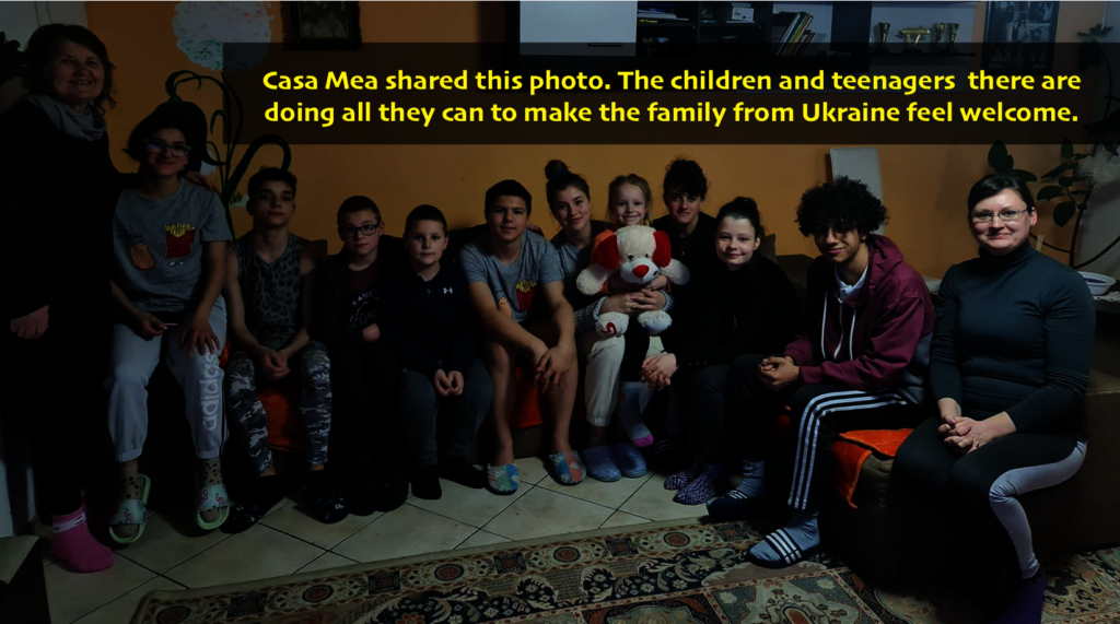 Assist Ukrainian Refugee Families in Romania