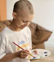 Kids find comfort in creativity during treatment