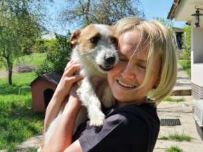 Dog and human reunited after war separated them