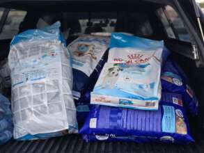 Food purchased for Robert shelter