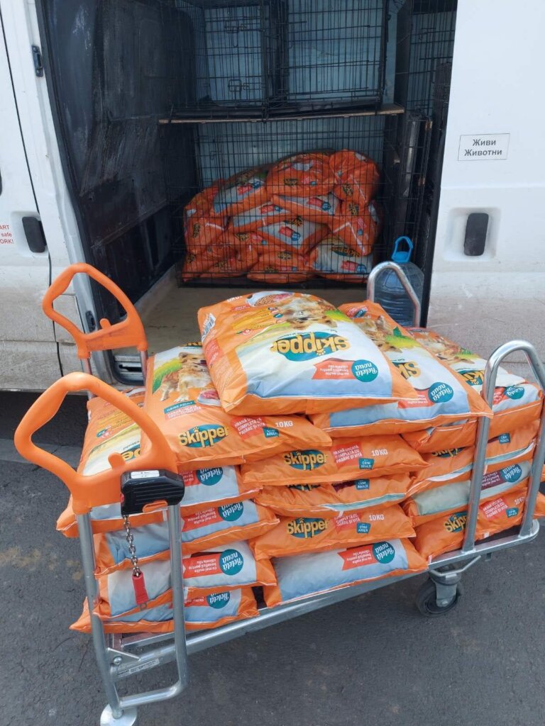 Food donated to Korosten shelter