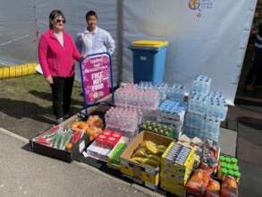 Providing food and daily necessities