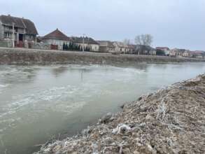 Frozen river