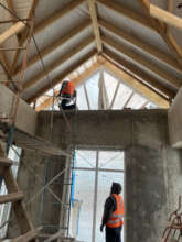 Interior construction of the welfare center