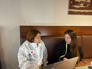 Hearing from a refugee woman