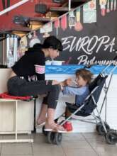 Nataliya and her 2 years old daughter, Anastasia