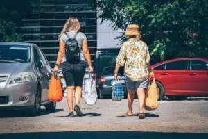 weekly opportunity to socialize after food pick up