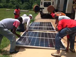 Solar panel installation at KCE!