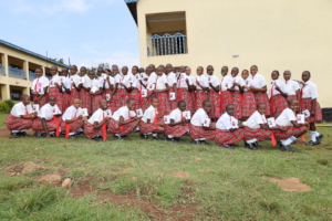 Our ninth grade class at KCE I