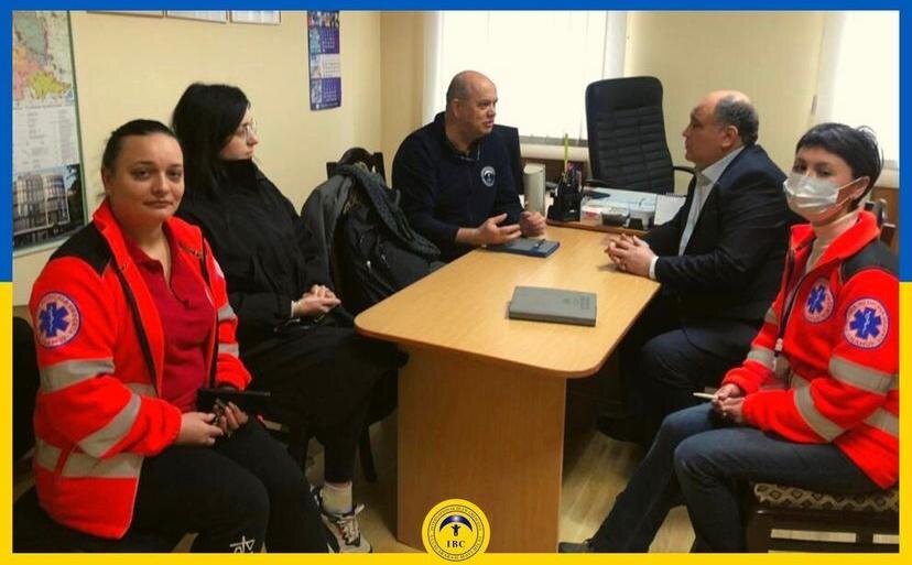 IBC President Recep Uker w/Emergency Response Team