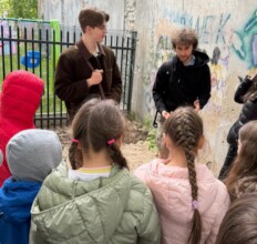Student volunteers from SGGW