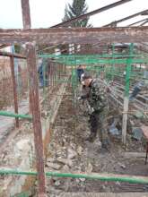 Greenhouse renovation in Ukraine