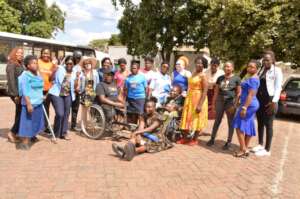 Previlege, Zimbabwean Ambassador (centre right)