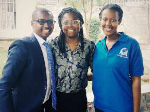 Rwanda AMAP Ambassadors with AMI Co-Founder