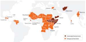 World Vision's Global Hunger Response Countries