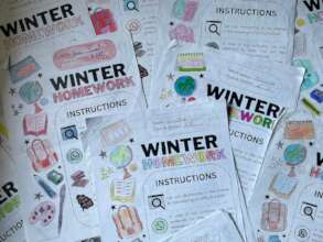 Nirmal's worksheets for her students