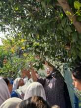 Fellow Izzah and her students