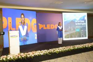 Student speaker Ajia shares her leadership journey